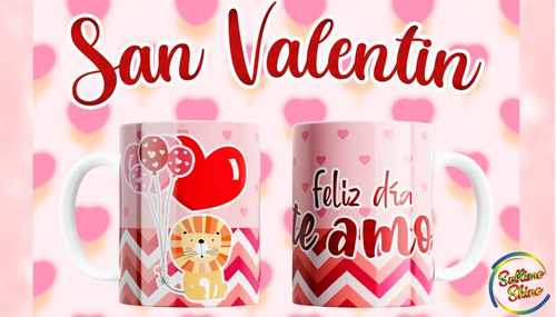 Tazas San Valentín - Dia De Los Enamorados Regalos Desayunos