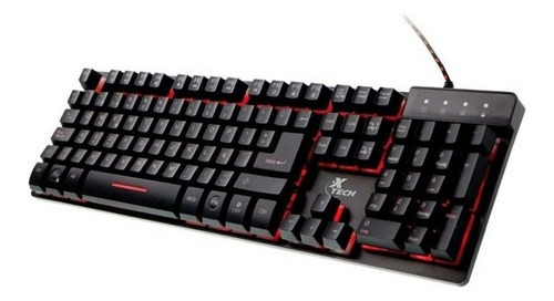 Teclado Gamer Multi-color Gaming Series Xtech Xtk-520s Flex