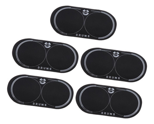 De Pedal 5 Piezas Para Piezas De Bombo De Bajo 12,8x6,5 Cm,