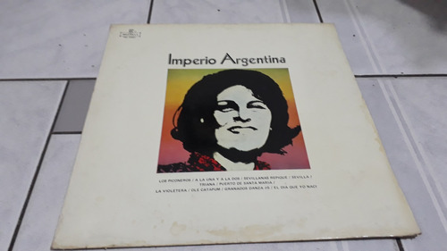 Long Play Canciones De Imperio Argentina
