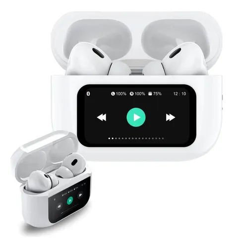 comprar Fone De Ouvido Bluetooth 5.3 Kaidi Kd-7019 Tela Digital Lcd Cor Branco