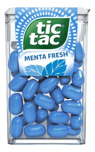 Tic Tac Pastilhas Sabor Menta Fresh 14,5g