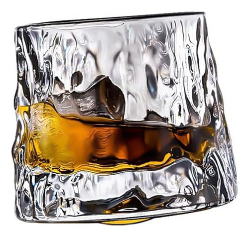 Vasos Giratorios De Whisky Cristal Labrado Libre De Plomo