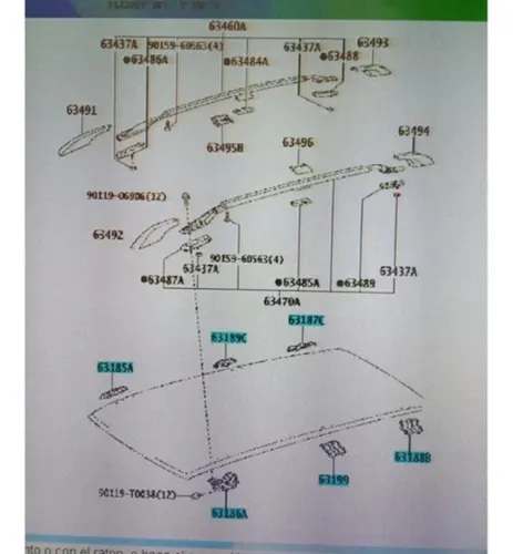 comprar Bases O Soportes Internos Techo Fortuner 2011