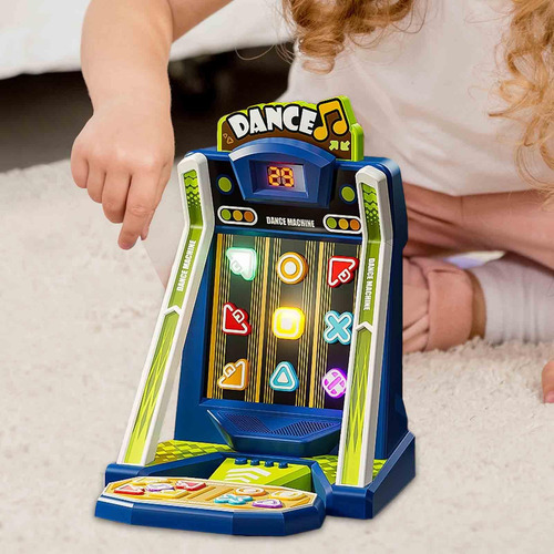 Consola De Juegos Para Bailar Con Los Dedos, Juego Azul