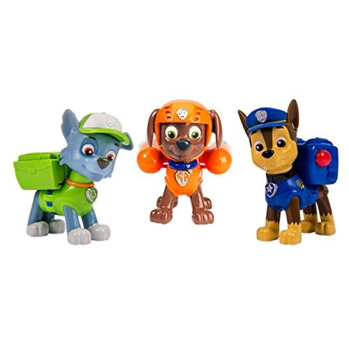 Nickelodeon, Paw Patrol - Paquete De Acción Pups 3pk Figure