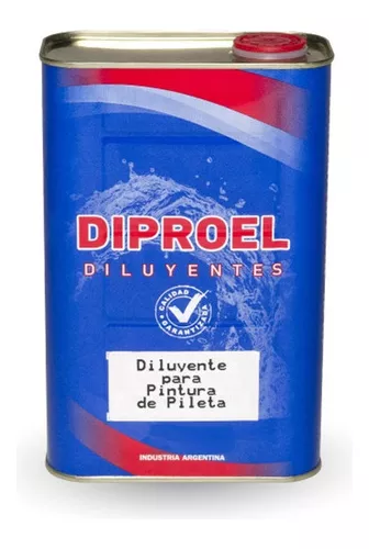 Pintura Para Piletas Fibra X 4 Litros + Diluyente X 1 Litro