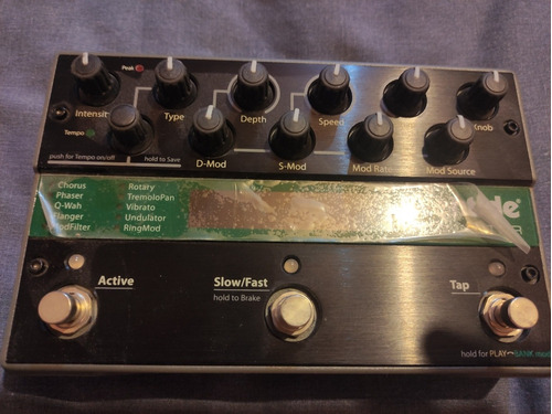 Maravilloso Multi-efectos Eventide Mod Factor Chorus Flanger