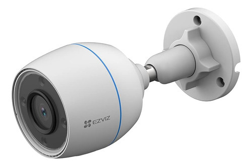 Cámara de seguridad IP WiFi para exteriores Ezviz CS-H3C 1080p 2,8 mm, color blanco