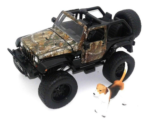 Miniatura Jeep Wrangler 2007 1/24
