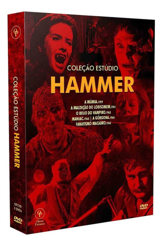 Coleção Estúdio Hammer Box Dvd