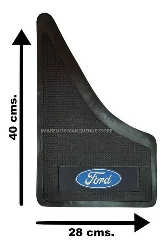 Set De 4 Guardafangos Camioneta Y Suv Para Ram Roja
