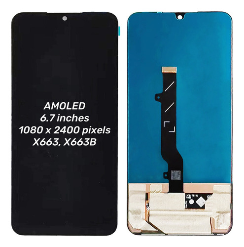 Sjp Pantalla Táctil Amoled For Infinix Note 11 X663 X663b