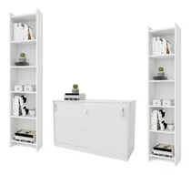 Comprar Biblioteca Baja 1.20 Escritorio Mueble Oficina Bibliotecas 
