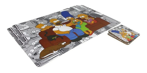 Imagem 3 de 3 de Kit Americano Com 2 Copos The Simpsons