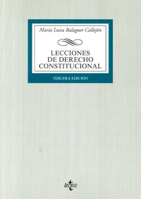 Libro Lecciones De Derecho Constitucional De María Luisa Bal