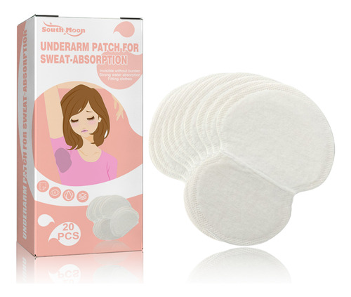 Sweat Patch, 20 Unidades, Almohadillas Invisibles South Moon