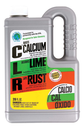 Jelmar Cl-12 28 Oz Calcio, Lima Y Rust Remover