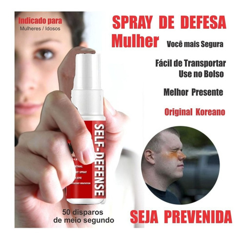 Spray De Pimenta Self Defense
