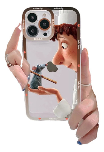 Funda De Teléfono Ratatouilles Remy Para iPhone 11, 12, 13,