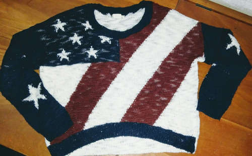 Sweater Lana Acrílica Y Algodón Mujer Importado