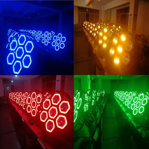 Luz Led Pixel Retro Circulo Dmx 20/56ch Nuevo Stage