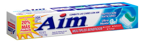 Aim Cavity Protection - Pasta De Dientes Anticaries Con Fluo