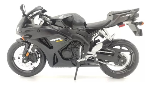 Moto de Ferro Corrida Miniatura Honda CBR1000RR 1:12 na Caixa