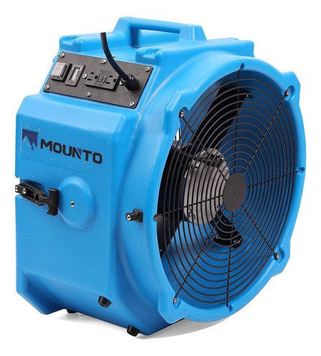 Mounto Mt4000a 1/4hp 4000cfm Axial Air Mover Secador De Piso