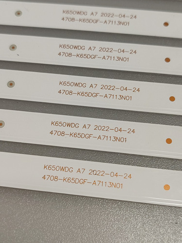 Tiras Led Jvc Si65urf K650wdg (Usado)