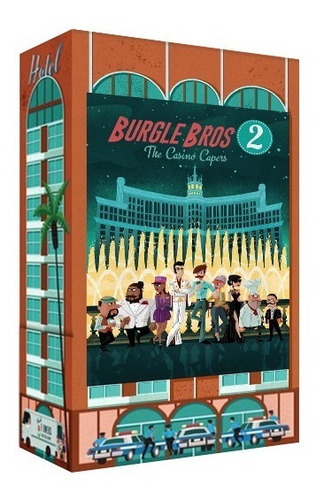 Burgle Bros 2: Operación Casino - Juego De Mesa