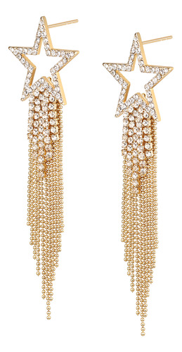 Aretes Ever Faith Con Borlas Y Vidriantes Para Fiesta