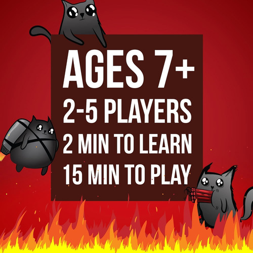 Exploding Kittens Original Edition - Divertidísimo Juego ...