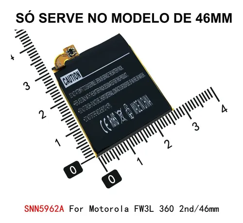 Moto 360 shop bateria