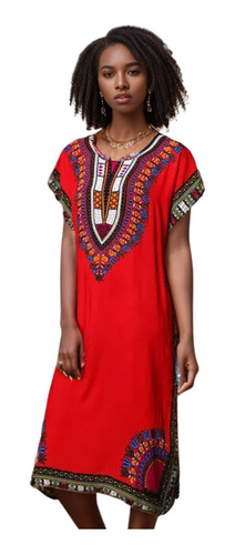 Vestido Africano Dashiki Modelo 2