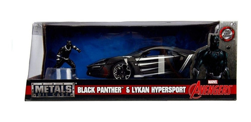Jada Auto Black Panther Metals Lykan Escala 1:24 Mt3 99723