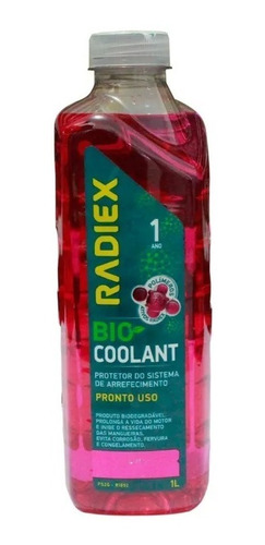 Aditivo Radiador Pronto Para Uso Rosa 1 Litro Original Radie