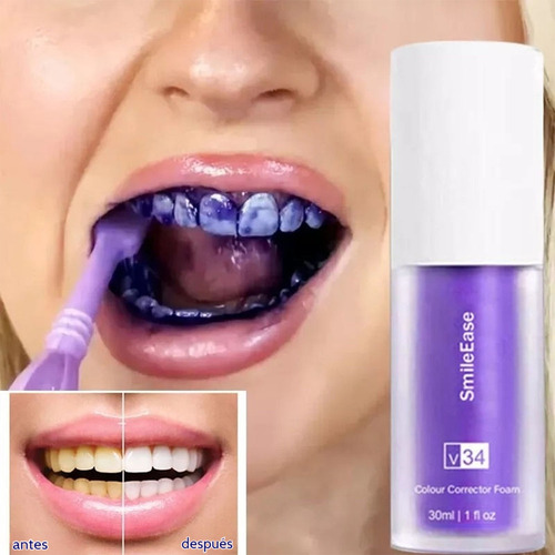 E Pasta Dentífrica Blanqueadora/reparadora Hi-smile V34 *2