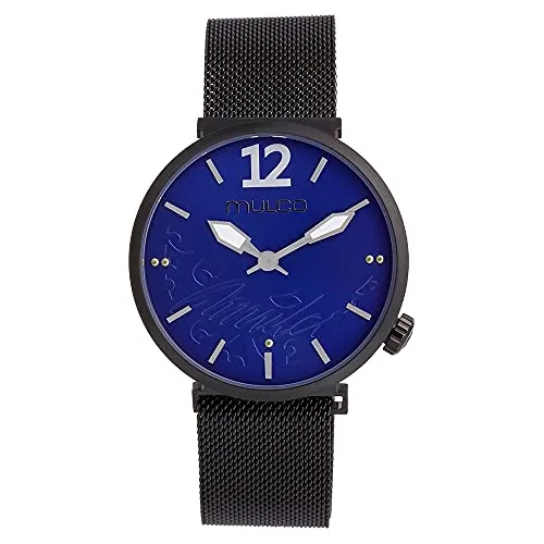 Reloj Mulco Slim De Cuarzo Con Correa De Cuero Italiano Y Re