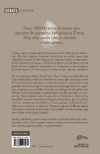 Sapiens. De Animales A Dioses