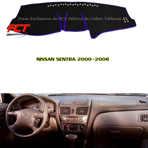 Cubre Tablero Nissan Sentra 2000 2001 2002 2003 2005 2006 
