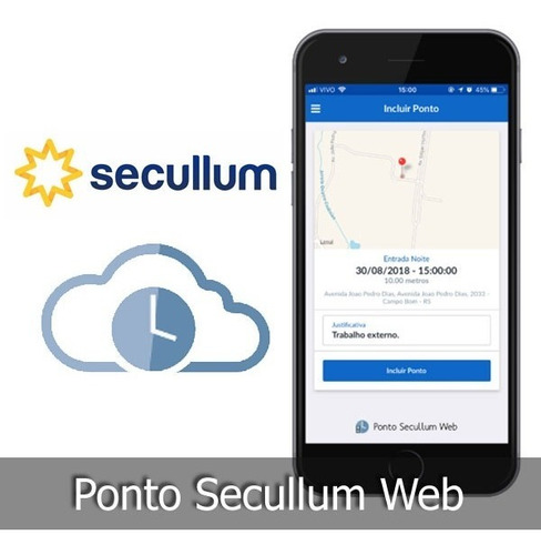 Ponto Secullum Web Até 10 Funcionários Anual