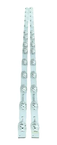 KIT 2 BARRE STRIP 40 LED TV SAMSUNG AOT-55-NU7100F BN96-45913A