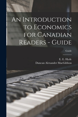 Libro An Introduction To Economics For Canadian Readers -...