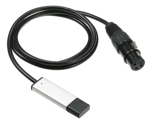 Cable Adaptador De Interfaz Usb Lazhu For Cable Dmx Dmx512