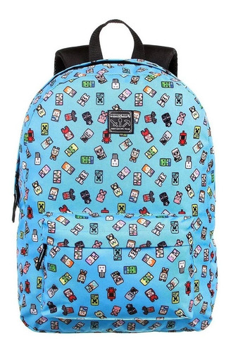 Imagem 2 de 3 de Mochila Minecraft 11721 + Garrafa