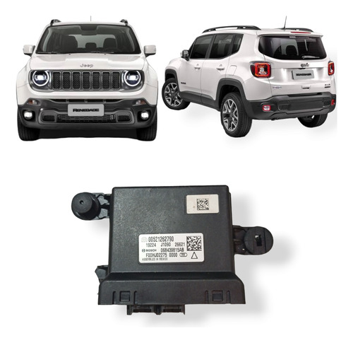 Módulo Central Sensor Estacionamento Fiat Jeep Renegade 2020