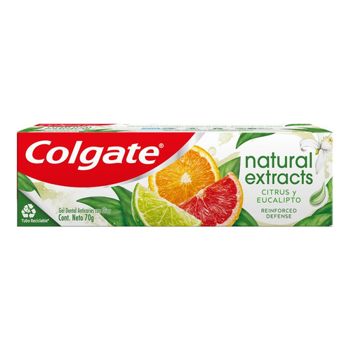 Pasta Dental Colgate Natural Extracts Reinforced Defense 70g