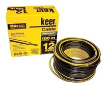 Comprar Cable Eléctrico Cal 12 Keer Thw Unipolar Alucobre 100m Negro