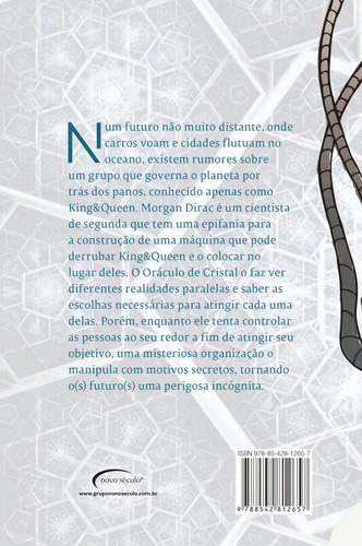 Oráculo de cristal, de Galves, Rodrigo. Editorial Novo Século Editora e Distribuidora Ltda., capa mole em português, 2017